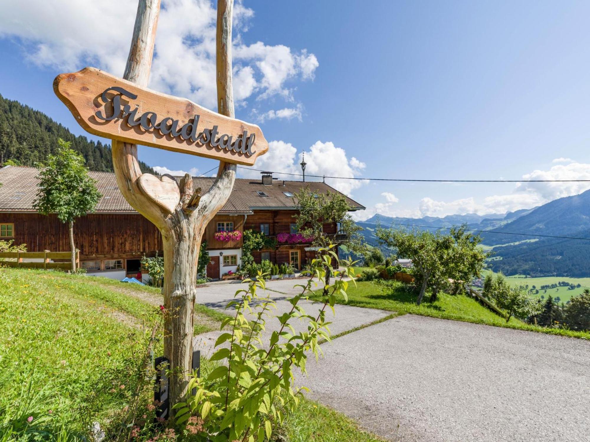 Troadstadl Brixentalblick Westendorf Exteriér fotografie